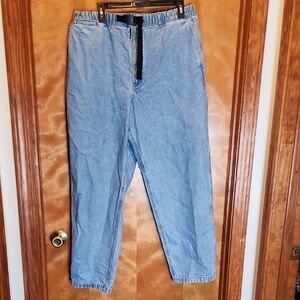 American Eagle Outfitters Blue Flare & Wide Leg Jeans